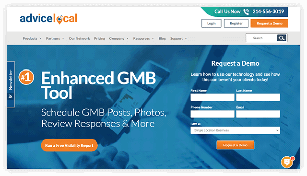 Advice Local - local seo tool