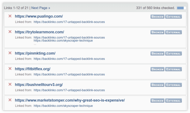Find and Fix Broken Links on Your Site