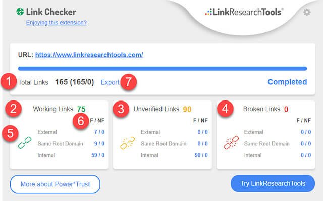 ree Backlink Checker Chrome extension